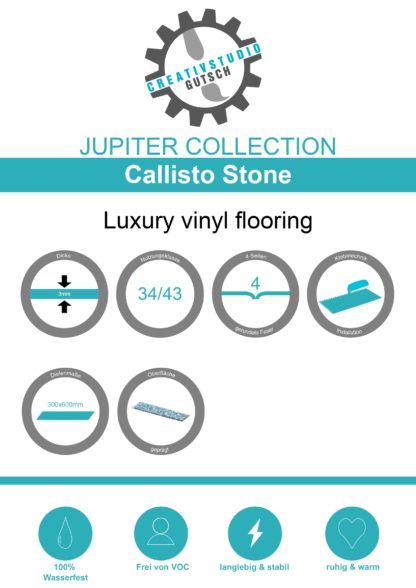 Callisto Stone Label